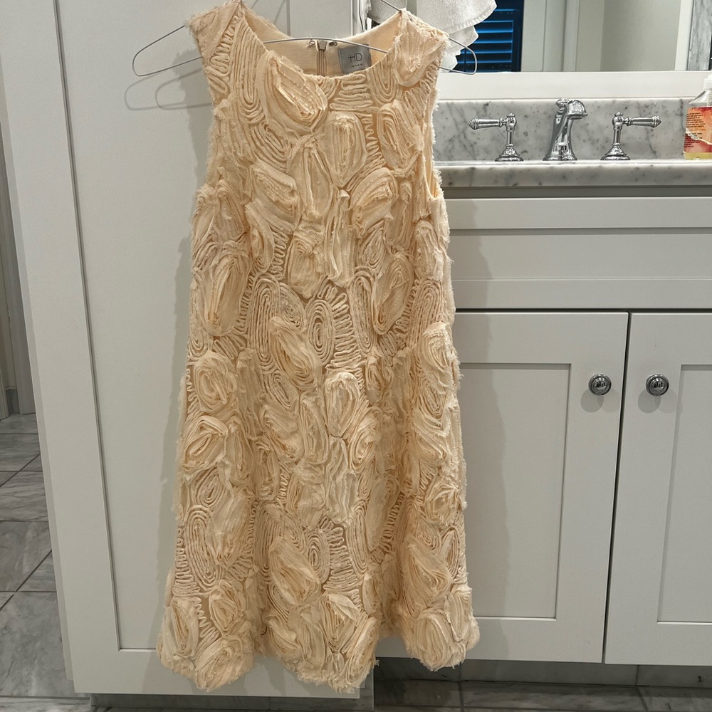 Floral textures dress from Anthropologie. Worn to bridal shower